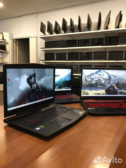 Игровые ноутбуки Lenovo, Acer, Asus, HP, Гарантия