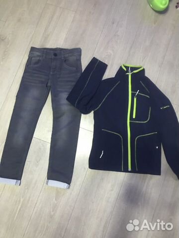 Флисовая кофта columbia штаны mothercare