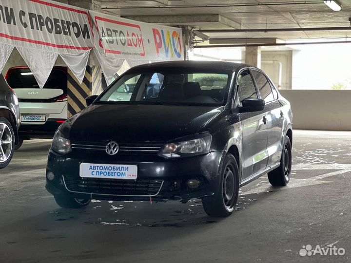 Volkswagen Polo 1.6 AT, 2013, 153 500 км