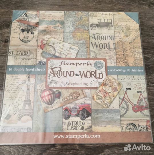 Бумага для скрапбукинга Стамперия