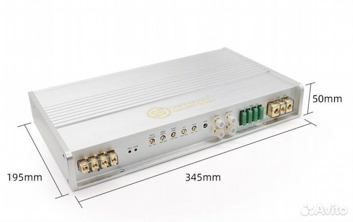 Двух-канальный усилитель Sennuopu P1000.2 3000вт