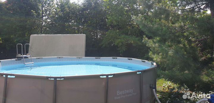 Каркасный бассейн бу
