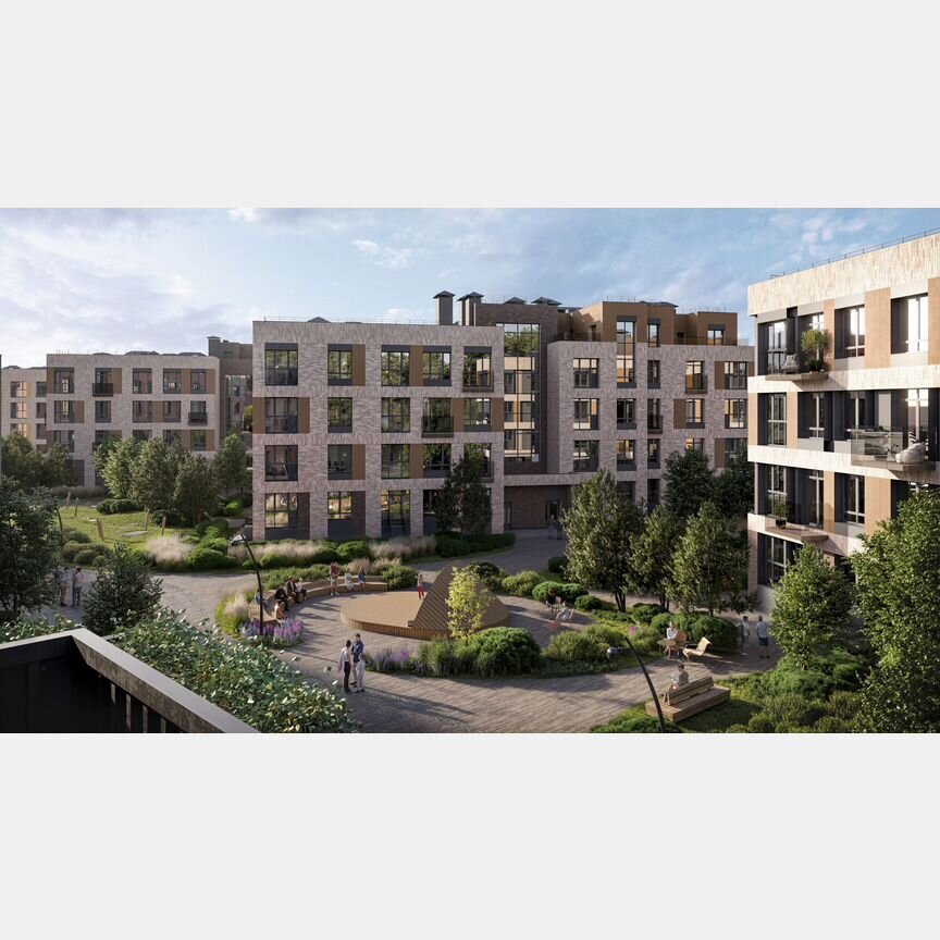 2-к. квартира, 65,1 м², 1/4 эт.