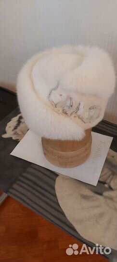 Шапка норковая женская новая