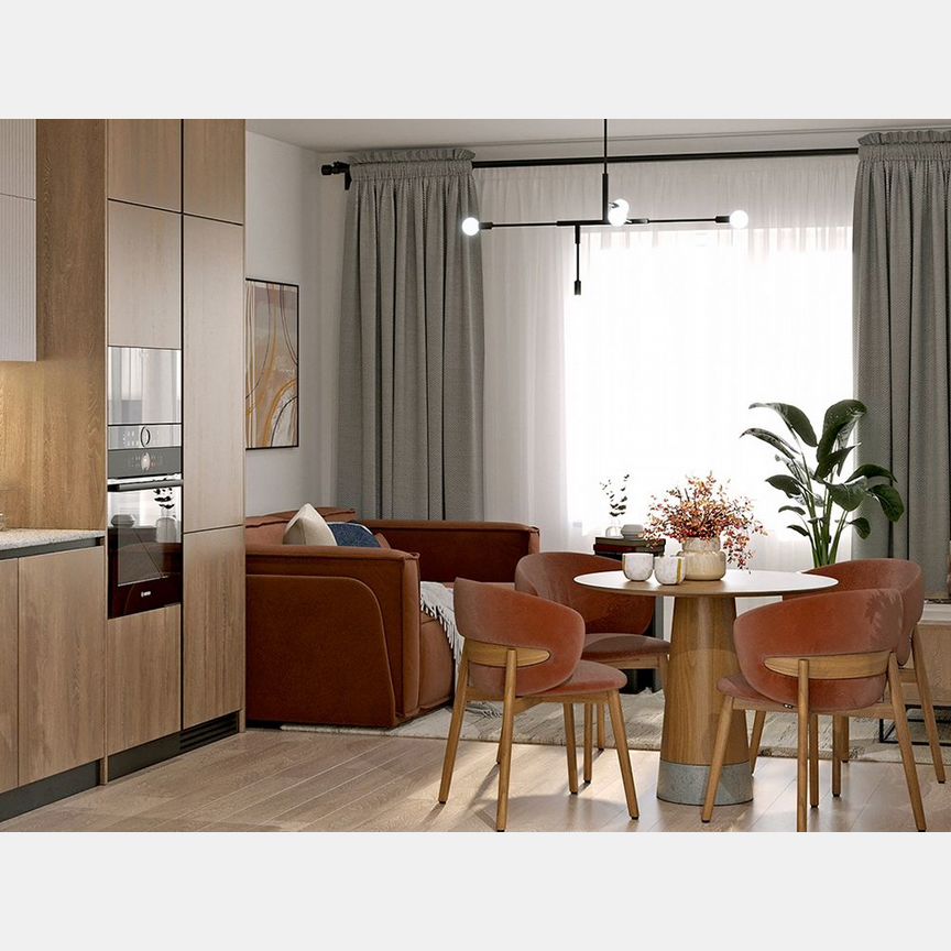 1-к. квартира, 36,1 м², 12/13 эт.