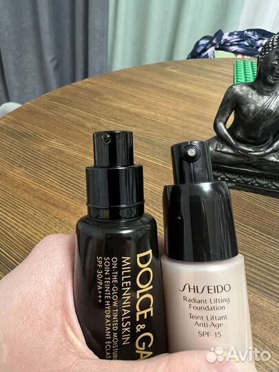 Тональная основа dolce gabbana и shiseido