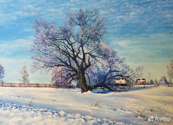 Пейзажи, масло, холст от автора