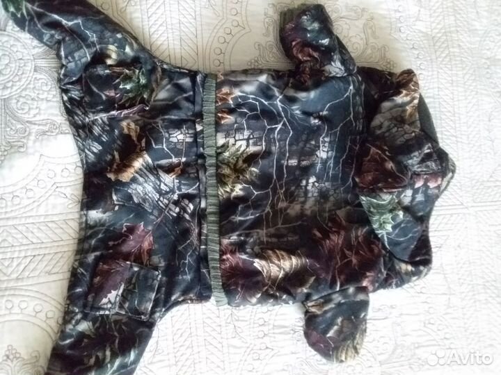 Зимний комбинезон на собачку