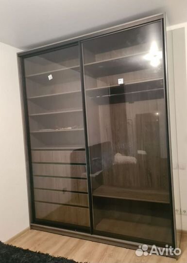 Угловой шкаф на заказ. Прямой шкаф