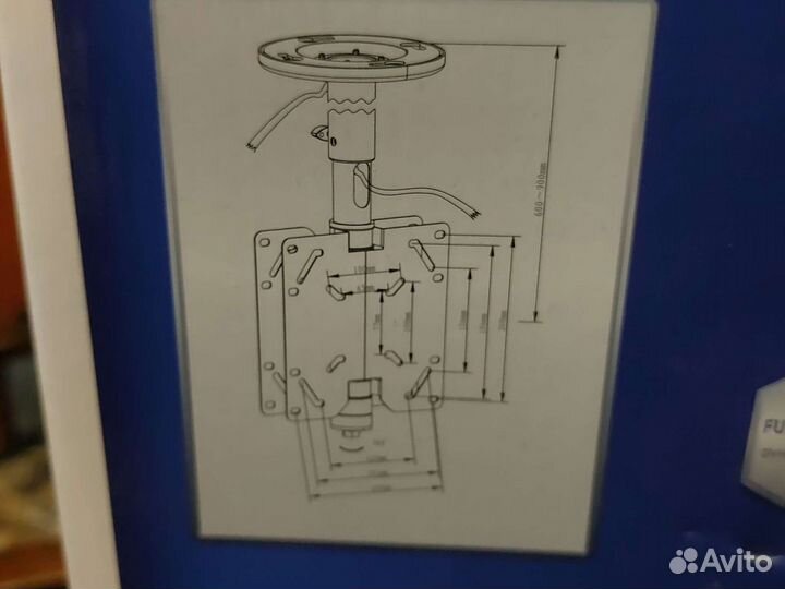 Кронштейн для телевизора потолочный