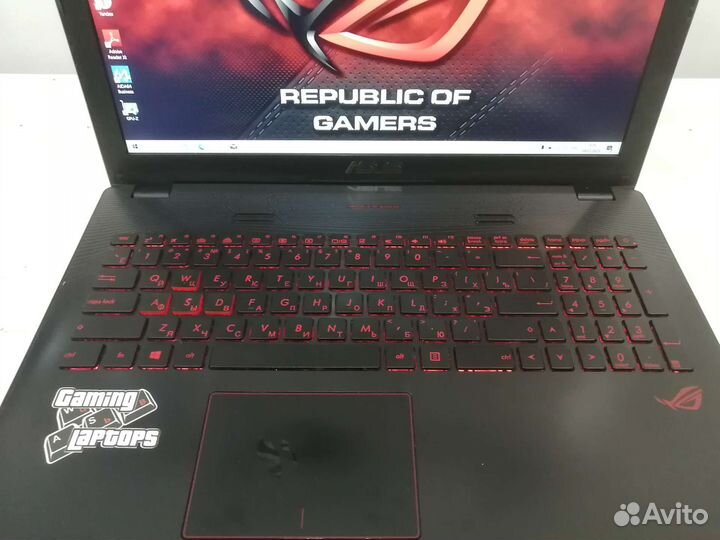 Игровой ноутбук asus ROG i7-gen6/GTX960M 4GB/16GB