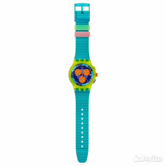 Новые часы Swatch Neon Wave