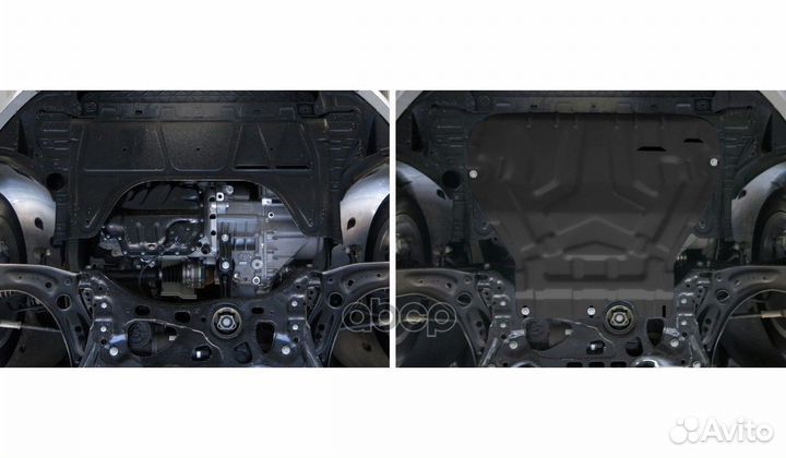 Защита картера и кпп skoda: octavia A7 (13), V