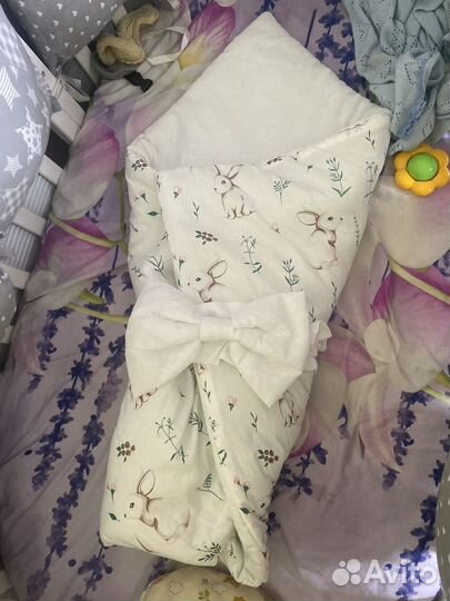 Конверт на выписку весна