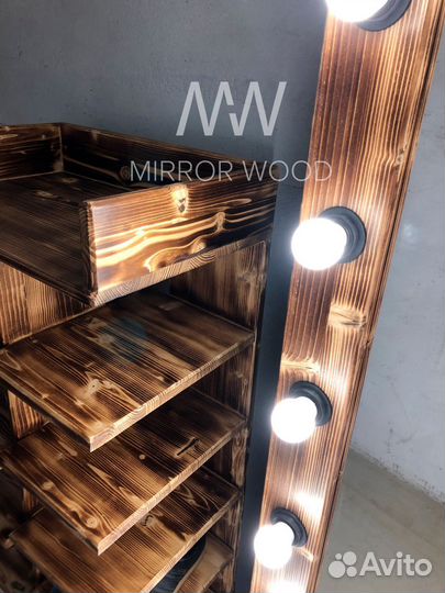 Зеркало с подсветкой в полный рост