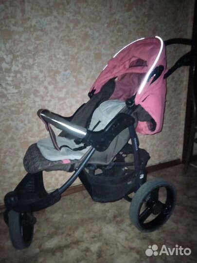 Прогулочная коляска (3-х колесная)
