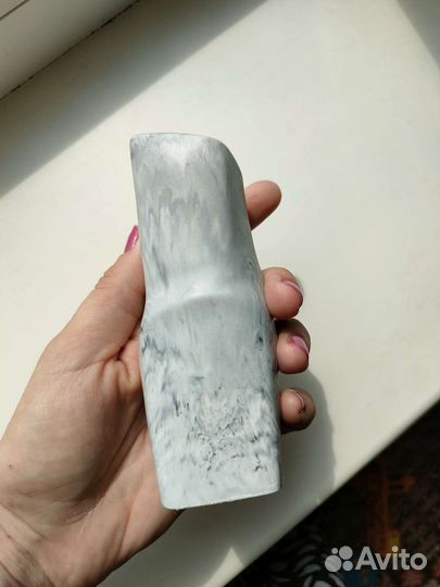 Набор из гипса Ваза и подставка-ракушка