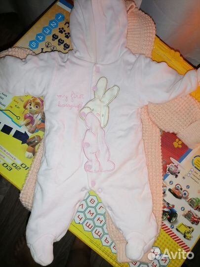 Детские вещи пакетом для девочек 50-56р