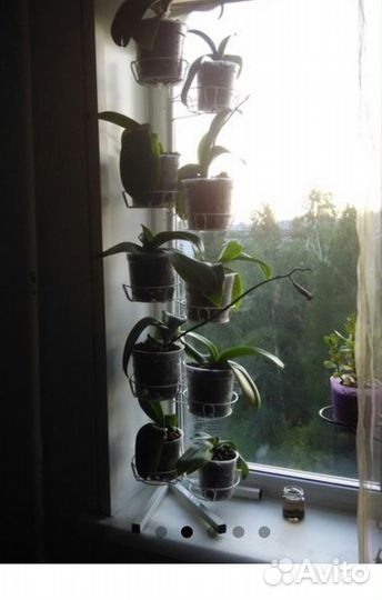 Подставка для цветов на подоконник