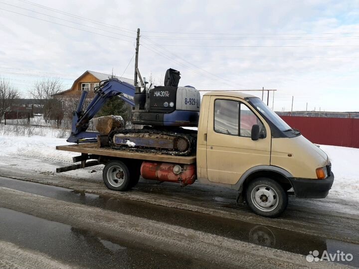 Услуги мини экскаватора, мини погрузчика, камаза