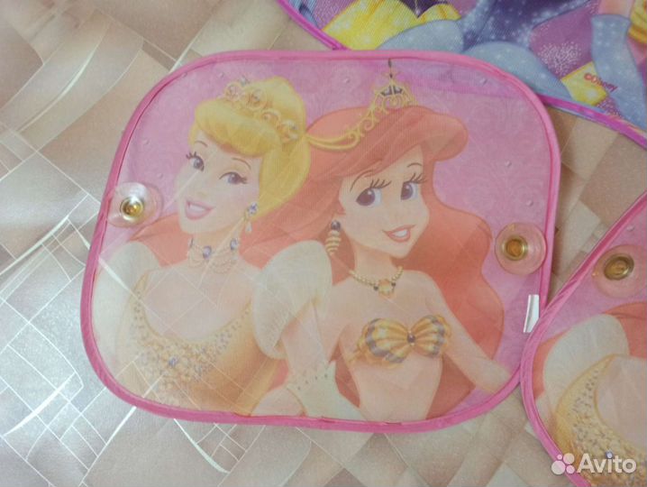 Шторки в авто Принцессы Дисней