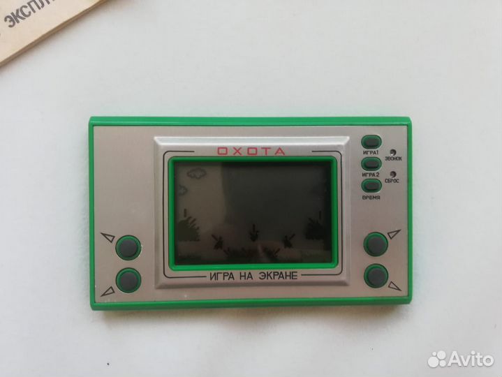 Игра Электроника Охота СССР 1988г