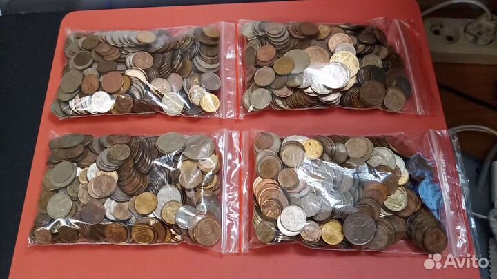 Монеты СССР и России выборка