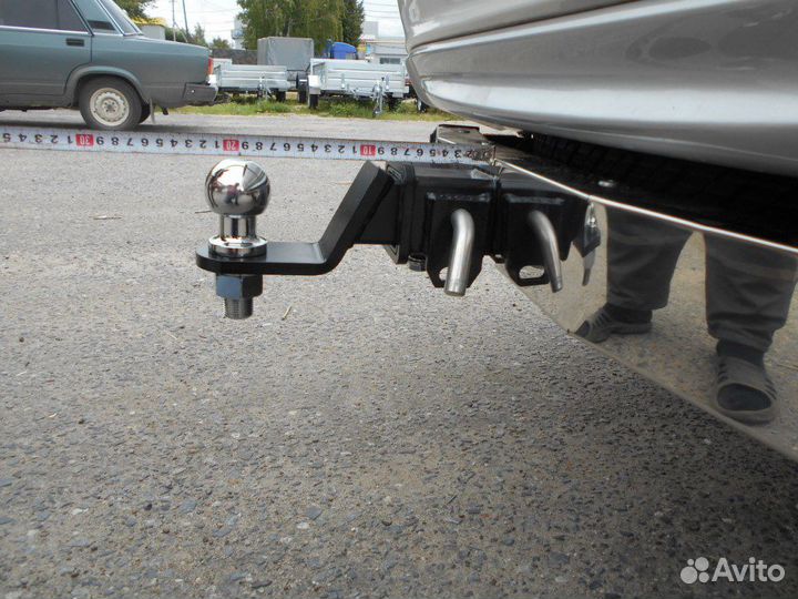 Фаркоп для Mitsubishi Pajero Sport с 2016г. нерж