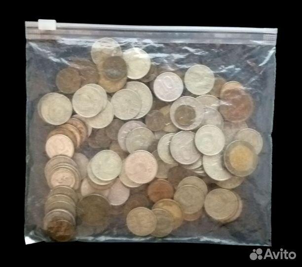 Монеты разных стран 140 шт