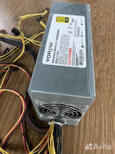 Продам Блок питания для майнинга Йорджим 1800 watt
