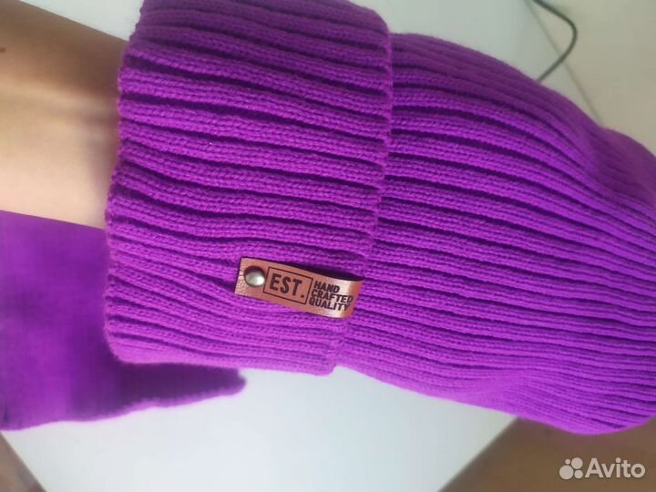 Шапка и снуд зима