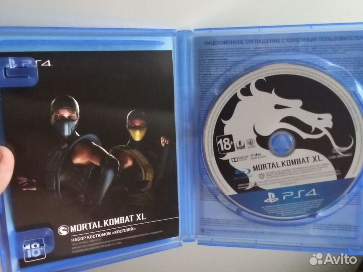Мортал комбат XL PS4