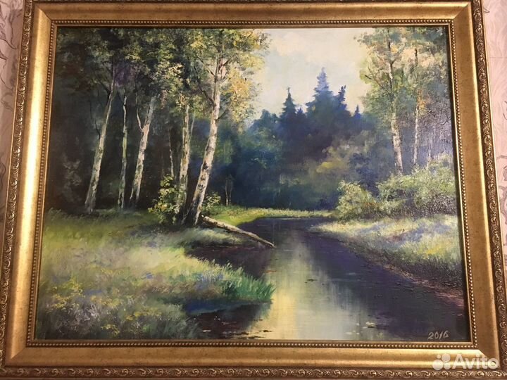 Картина маслом на холсте