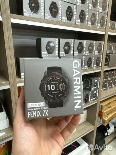 Часы Garmin fenix 7x sapphire solar 010-02541-11