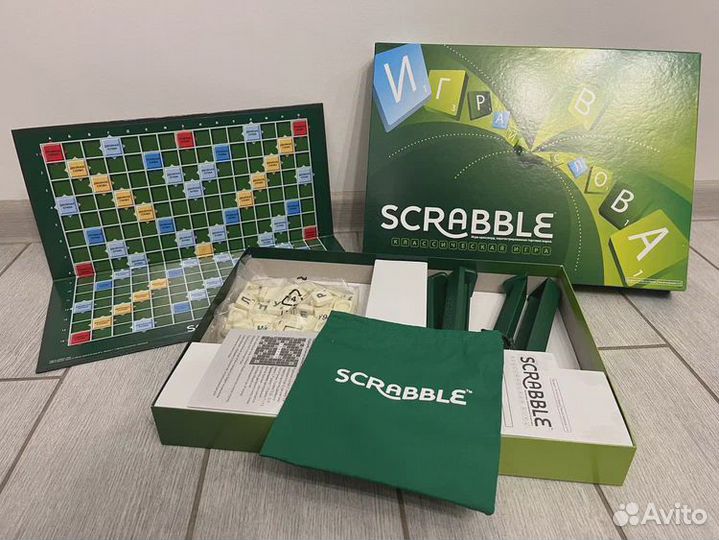 Scrabble настольная игра Скрэббл