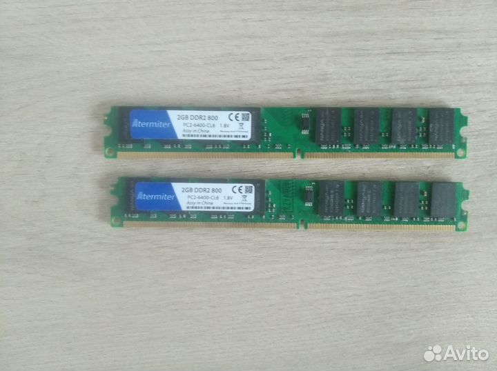 Оперативная память ddr2 4gb для пк