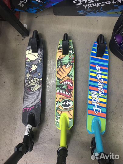 Трюковой самокат show your self 110мм(ал)