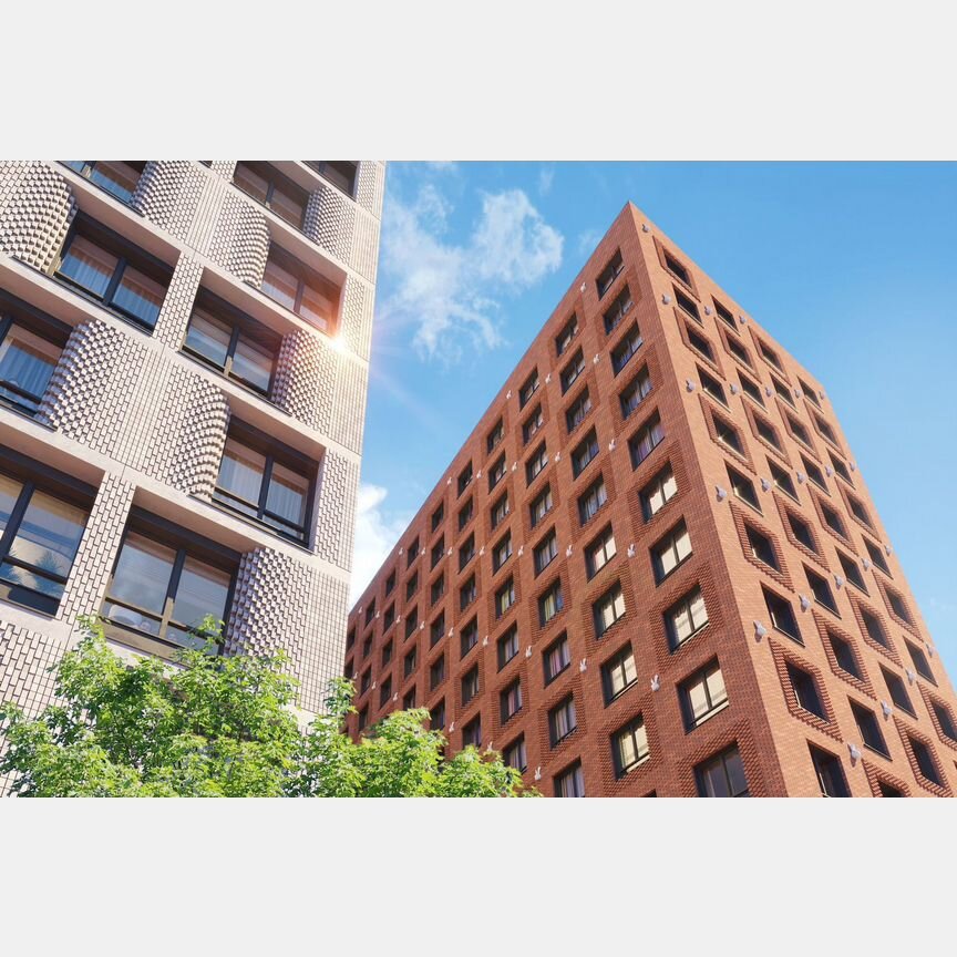 2-к. квартира, 45,7 м², 12/28 эт.