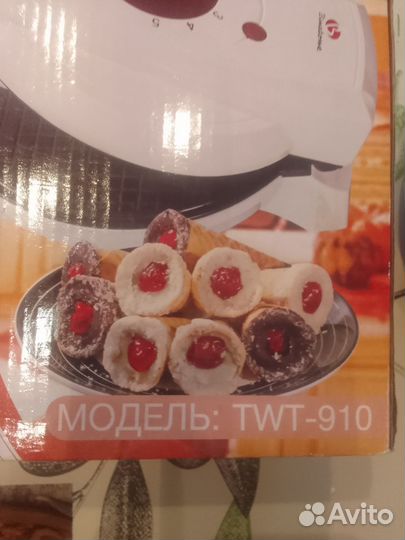 Электрическая вафельница бу