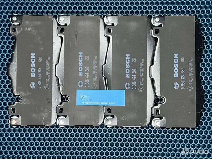 0986424387 Колодки тормозные передние BMW X5M X6M