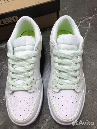 Кроссовки женские Nike Dunk Low White Mint