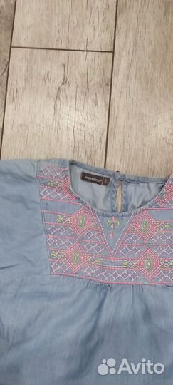 Футболка детская джинсовая