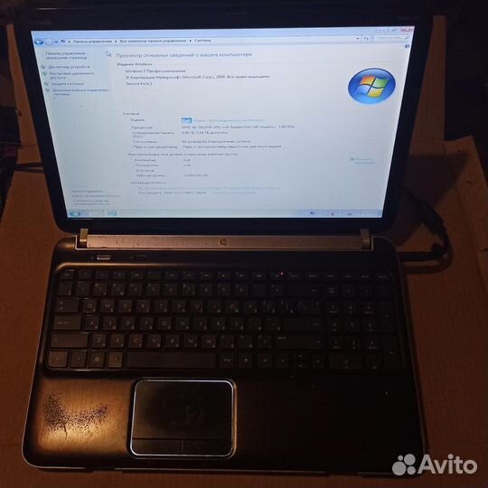 Ноутбук hp pavilion dv6 dv6-6b03er dv6-6000