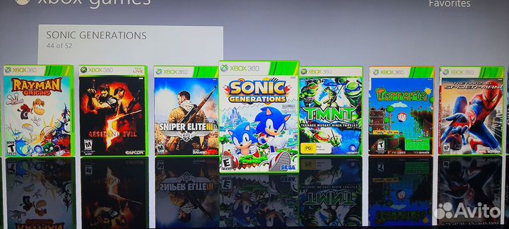 Xbox 360 Slim 250 Гб. 50 игр. Вариант 4. Freeboot
