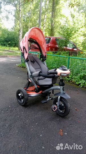 Трёхколёсный велосипед Moby Kids Stroller trike