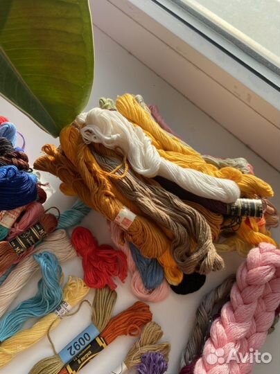 Нитки мулине СССР gamma пнк Кирова