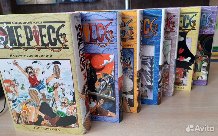 One piece манга 1-7 том