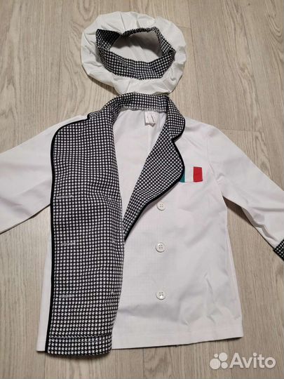 Костюм шеф-повар, пиццерист. Из Минополиса