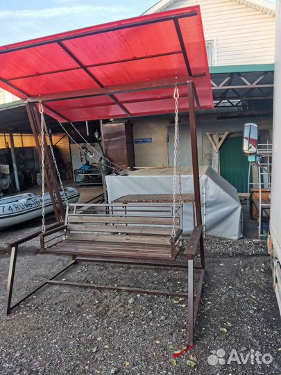 Садовые качели подвесные