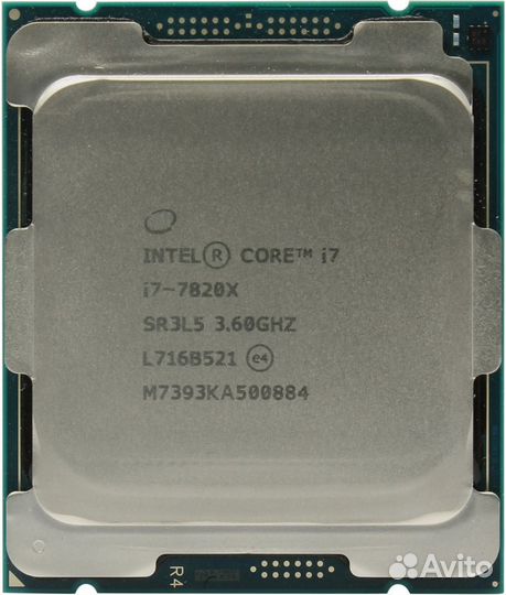 Новый процессор Intel Core i7-7820X